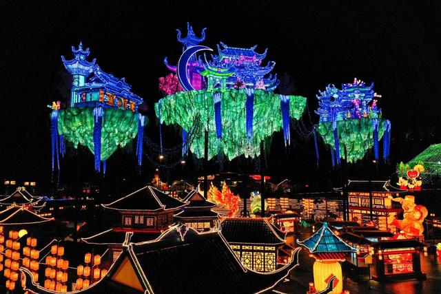 闪耀2022央视元宵晚会“中国灯城”自贡以光为媒传播中华文化休闲区蓝鸢梦想 - Www.slyday.coM