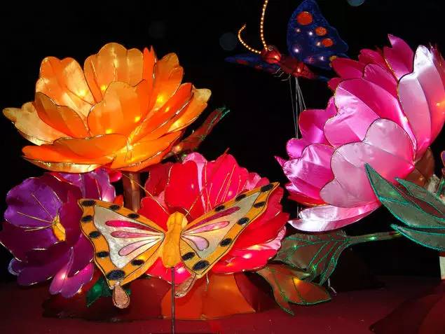 元宵节到送你100盏花灯太美了太漂亮了快收下