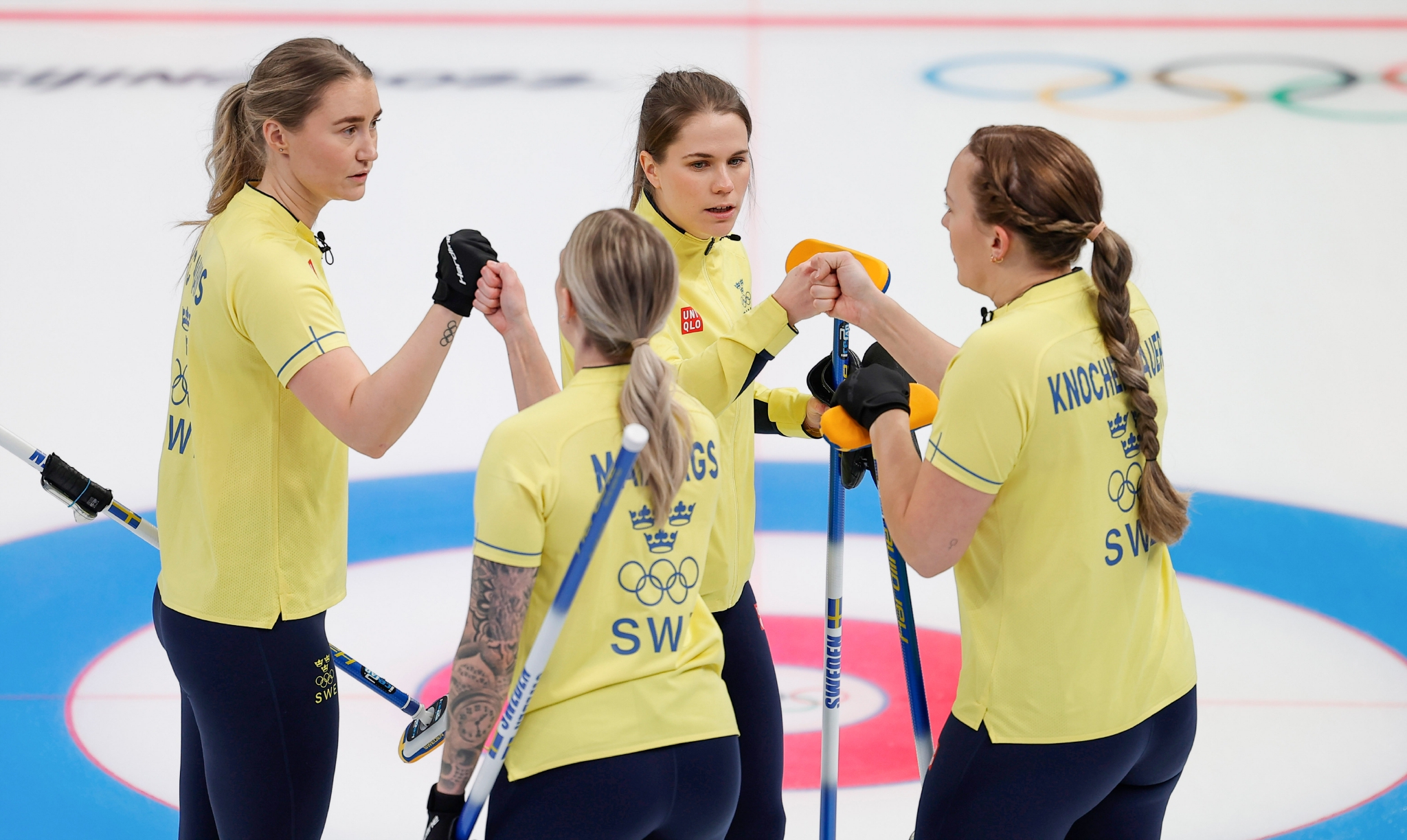 瑞典女子冰壶队图片