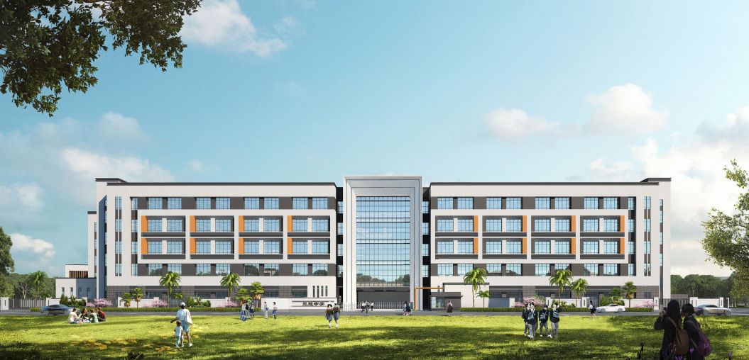 三灶新建中学今日开工新建小学先安排上了