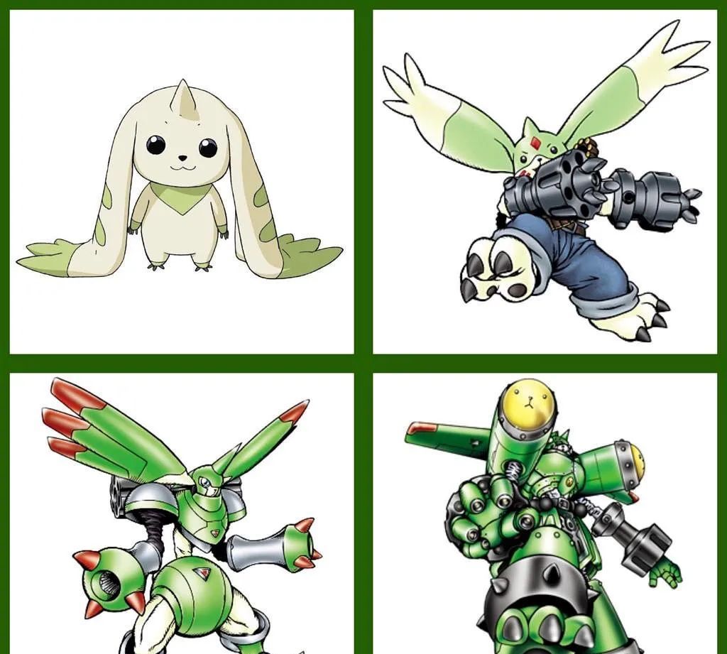 数码宝贝进化图鉴太秀了