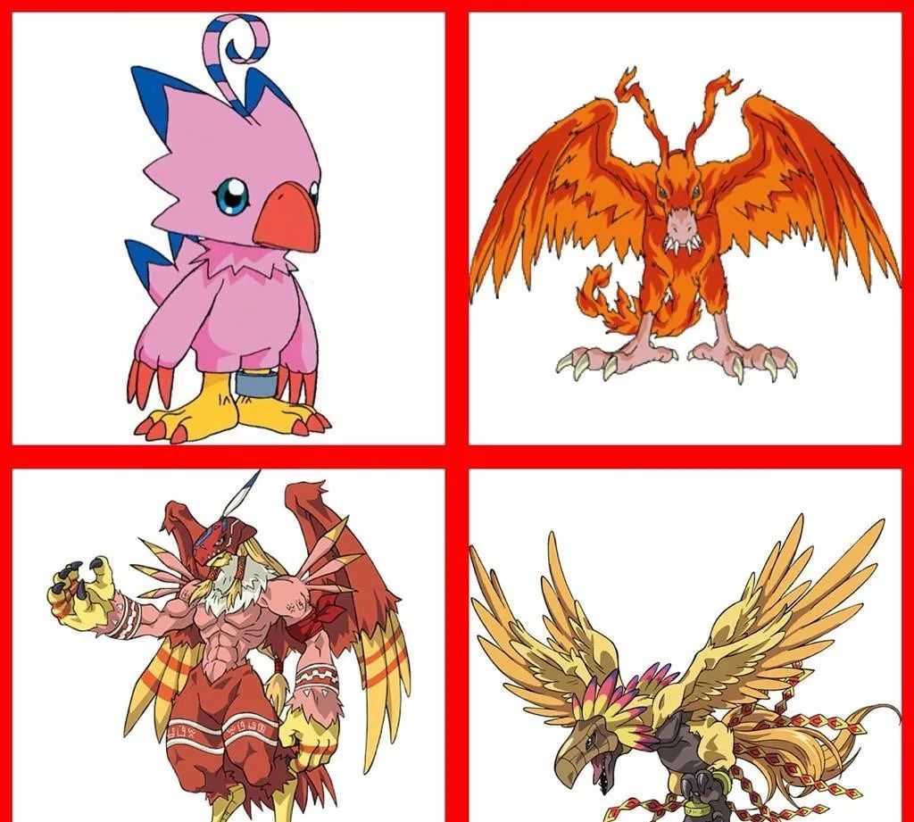 数码宝贝进化图鉴太秀了