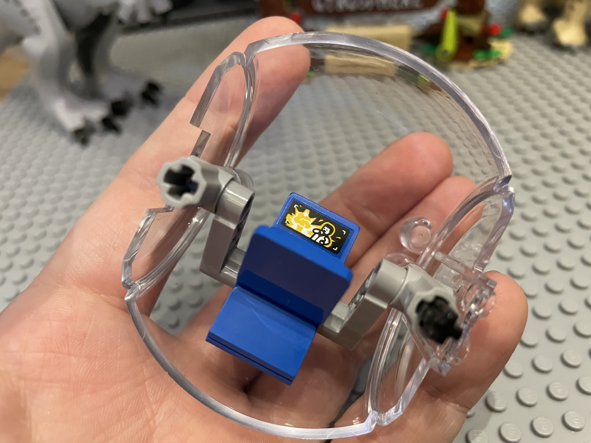 侏罗纪世界里的人气必玩乐高75941坐着陀螺球去看恐龙大战