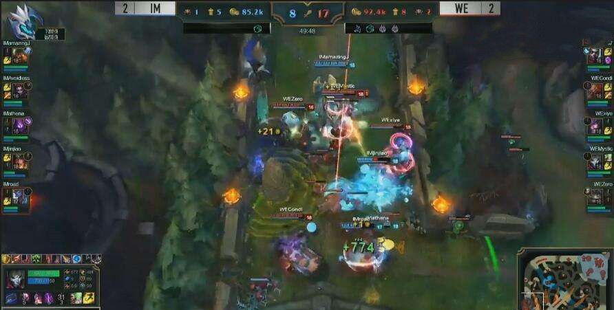 泰坦赛场上的精彩瞬间，ON盲勾C位，而他的泰坦曾让世界无解休闲区蓝鸢梦想 - Www.slyday.coM