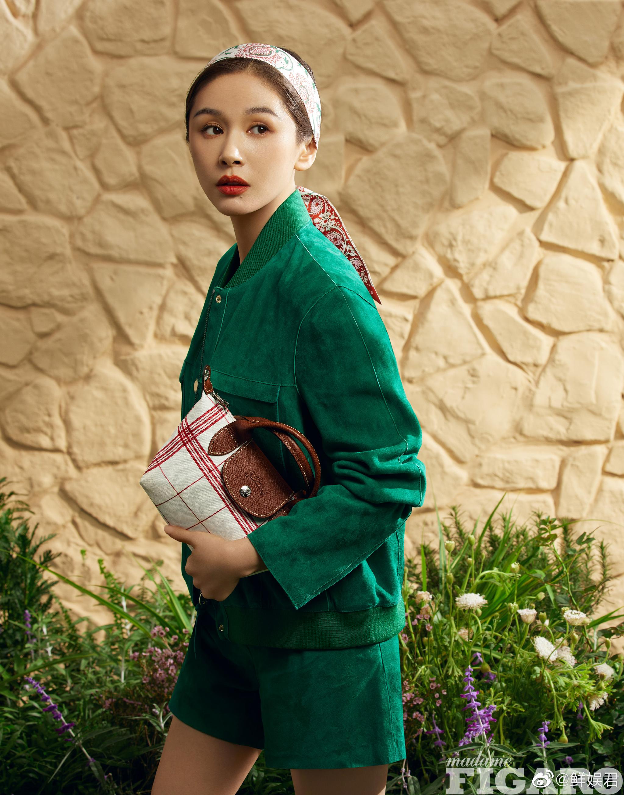 王子文费加罗二月刊封面大片释出