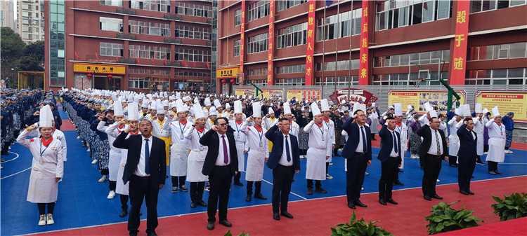 仪式感满满！重庆新东方烹饪学校开学首日荣耀出发休闲区蓝鸢梦想 - Www.slyday.coM