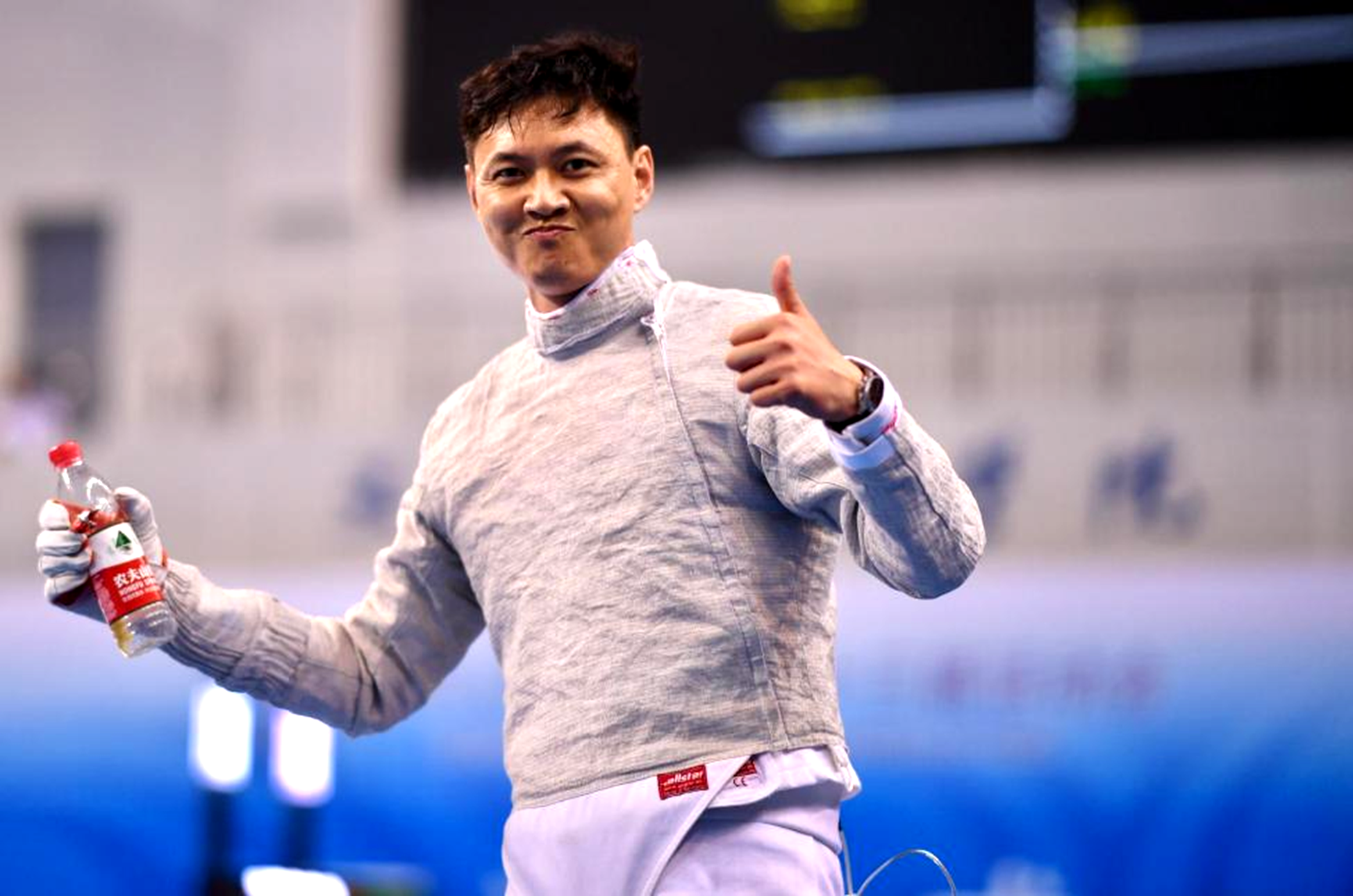 体育强省每周一星丨仲满中国男子击剑首个奥运冠军