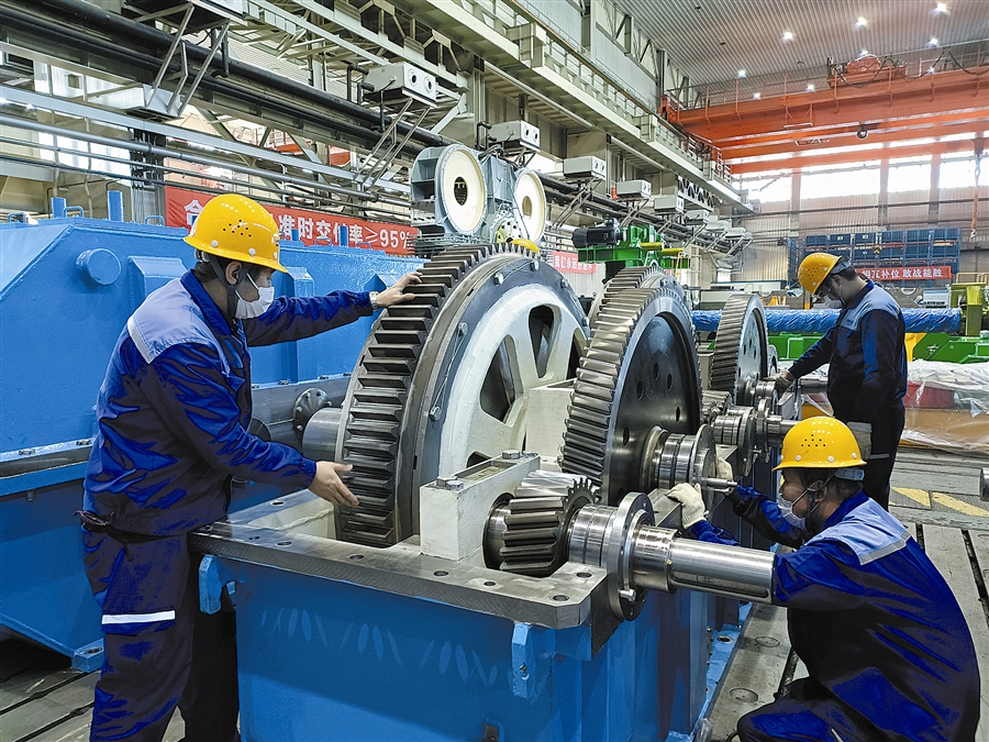 大连重工首月实现开门红