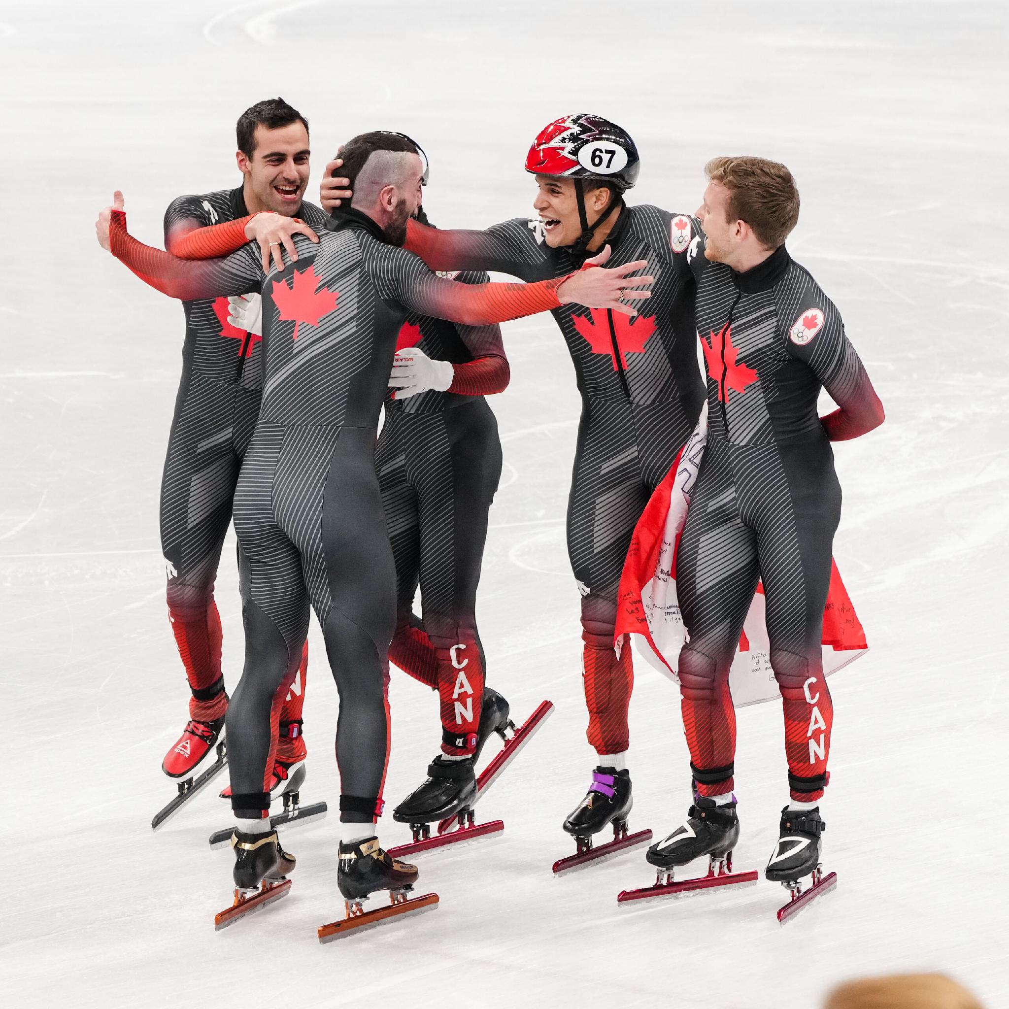 短道速滑——男子5000米接力决赛：加拿大队夺冠休闲区蓝鸢梦想 - Www.slyday.coM