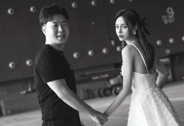 杜海涛沈梦辰晒结婚照官宣结婚喜讯天上的喜鹊叫乖乖