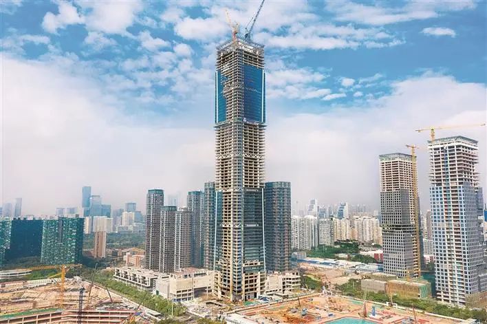 “深超总”崛起大型城市综合体 力争年底全面竣工|竣工|综合体_新浪新闻