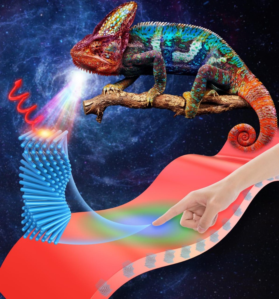 新型智能材料诞生像变色龙一样变色像皮肤一样愈合