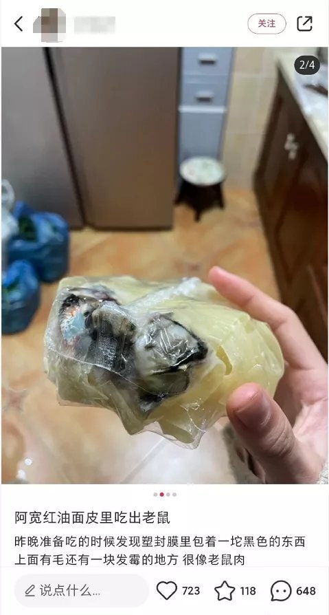 阿宽面皮疑现老鼠肉？官方回应休闲区蓝鸢梦想 - Www.slyday.coM