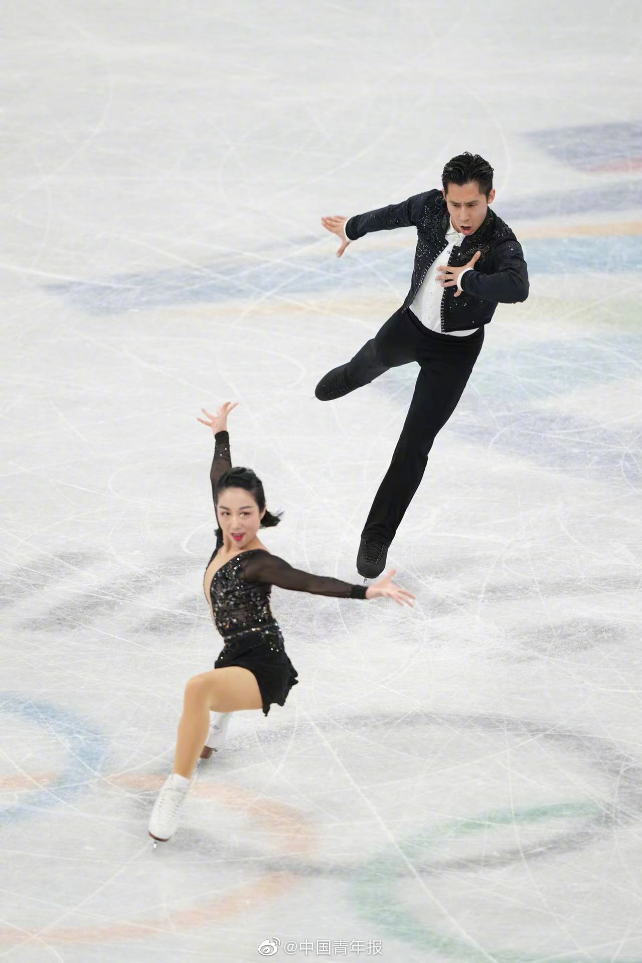 隋文静韩聪双人滑短节目排名第一
