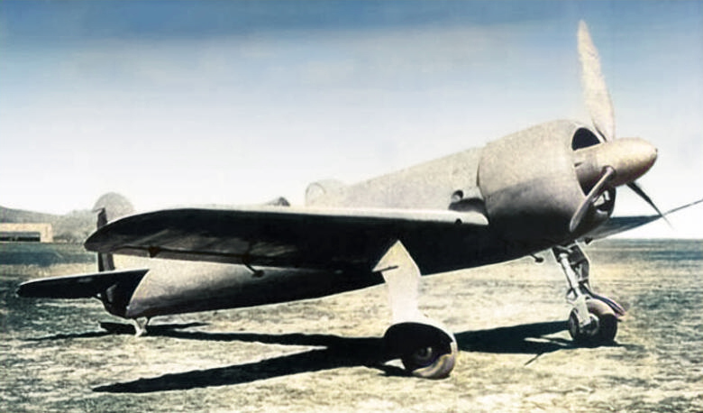 能跟德军主力战机媲美二战罗马尼亚iar80战斗机