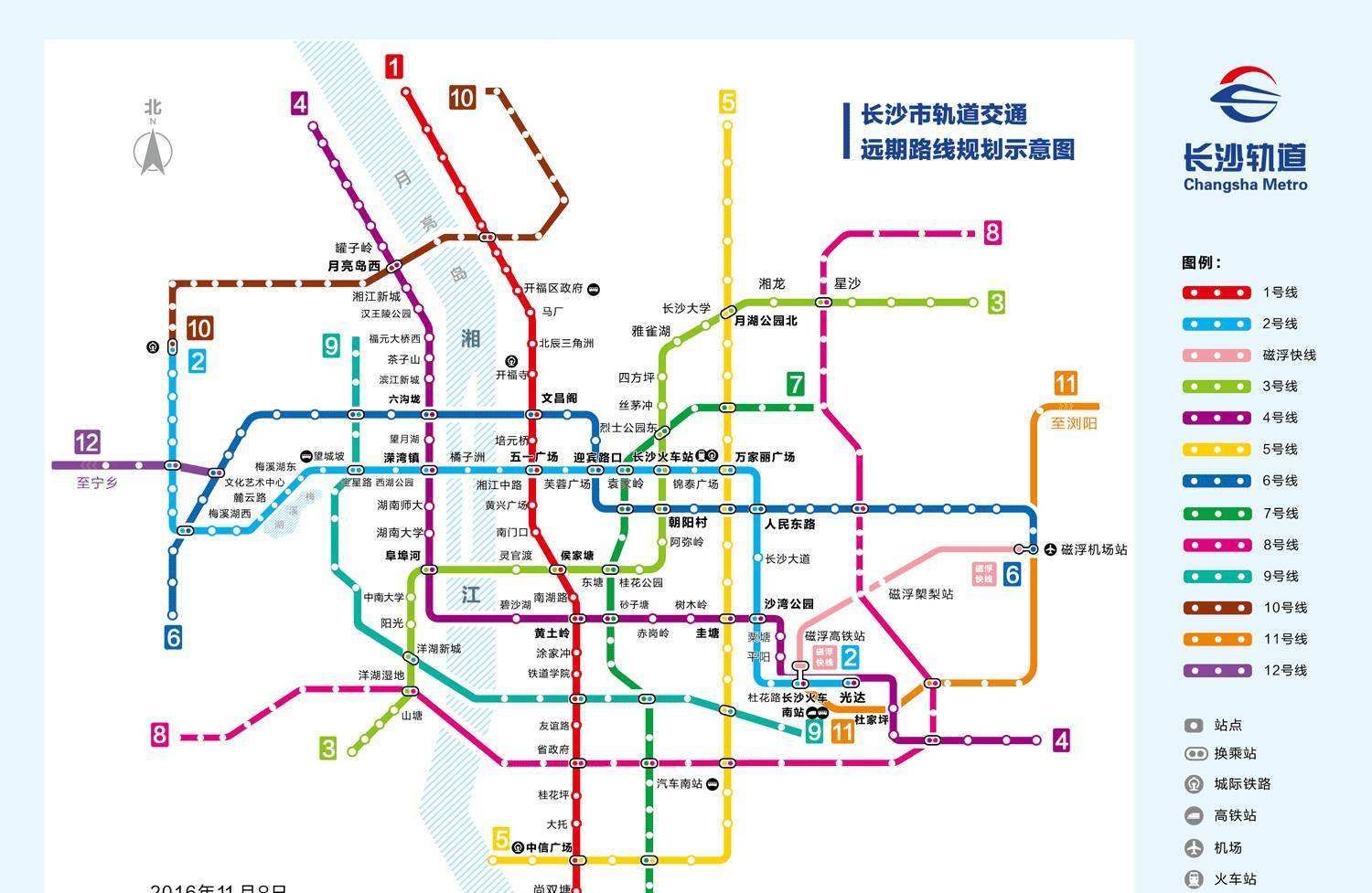 湖南再提新地铁全长46千米与多条线路换乘将完善当地交通网