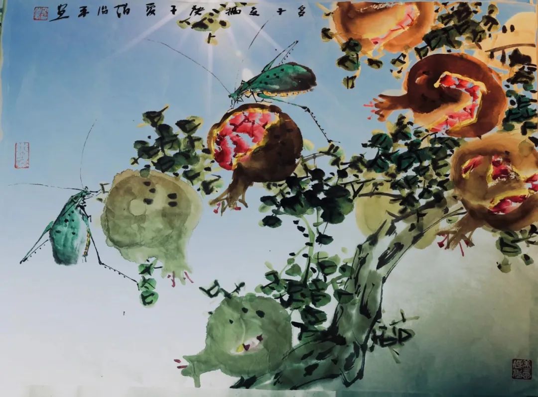 江苏当代书画院 | 特聘研究员赵治平:灵活用水,大胆用墨,是为水墨