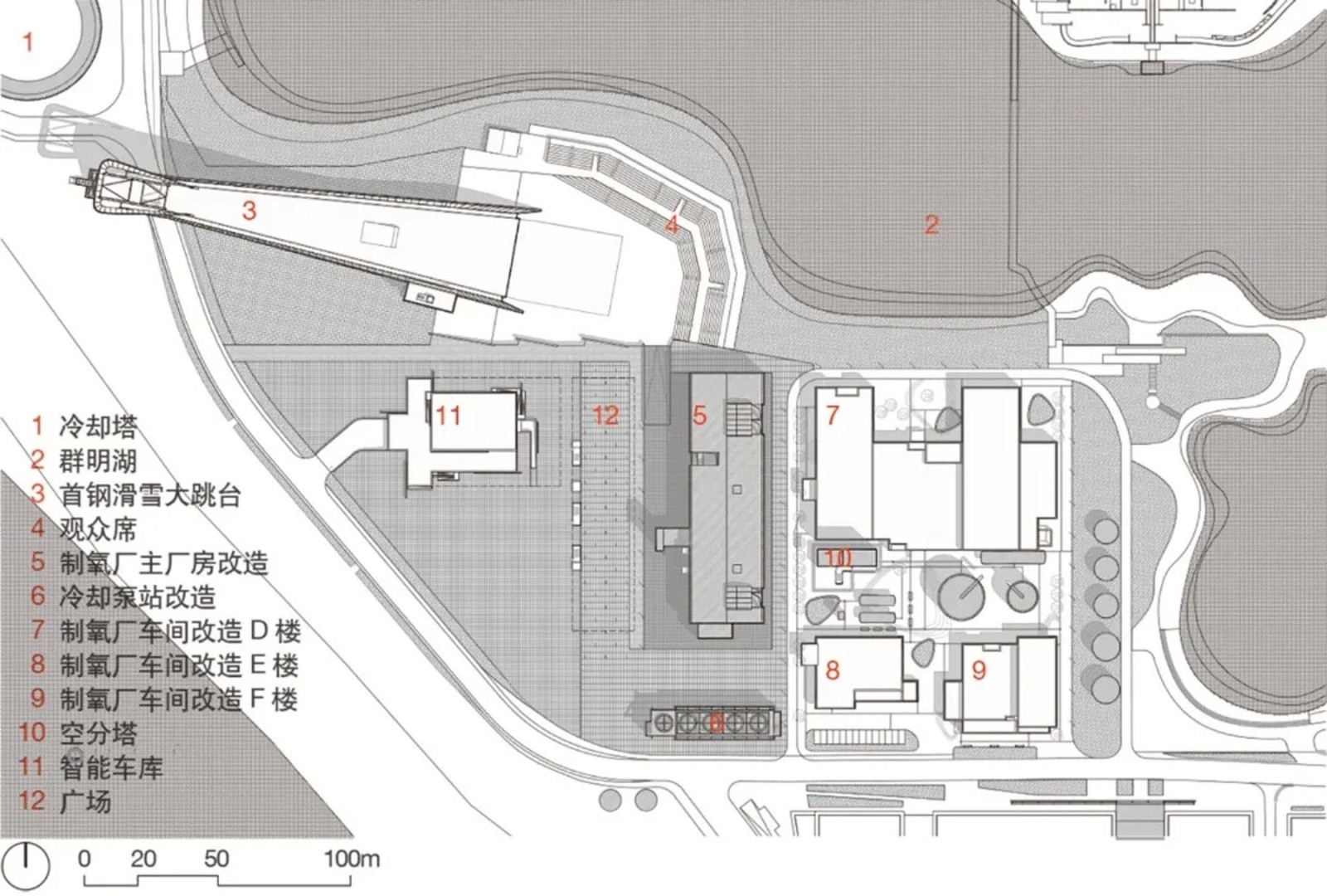 首钢滑雪大跳台中心 / 清华大学建筑设计研究院休闲区蓝鸢梦想 - Www.slyday.coM