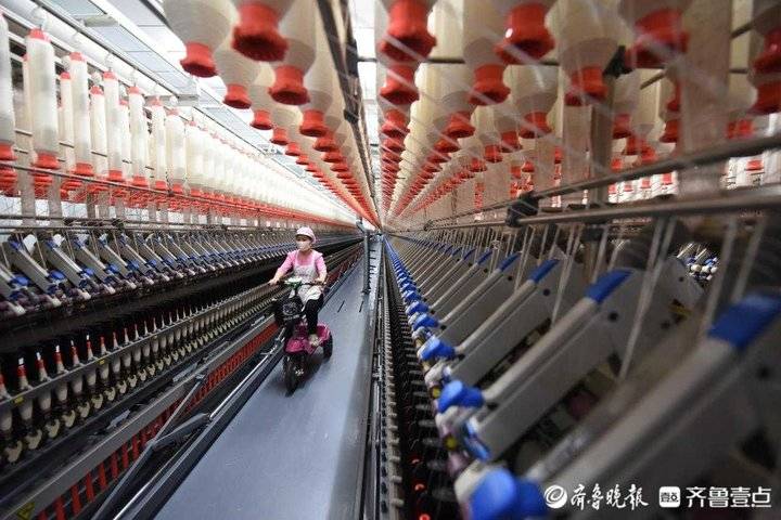 鲁南小镇里的现代化纺织厂走向高端产业
