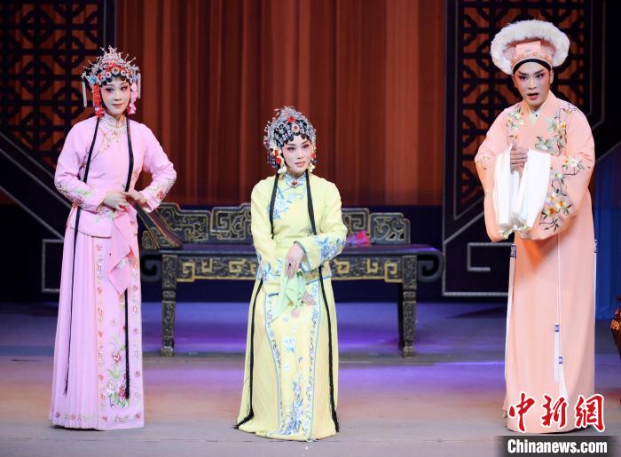 传统经典闽剧《梅玉配》剧照. 福建省实验闽剧院供图