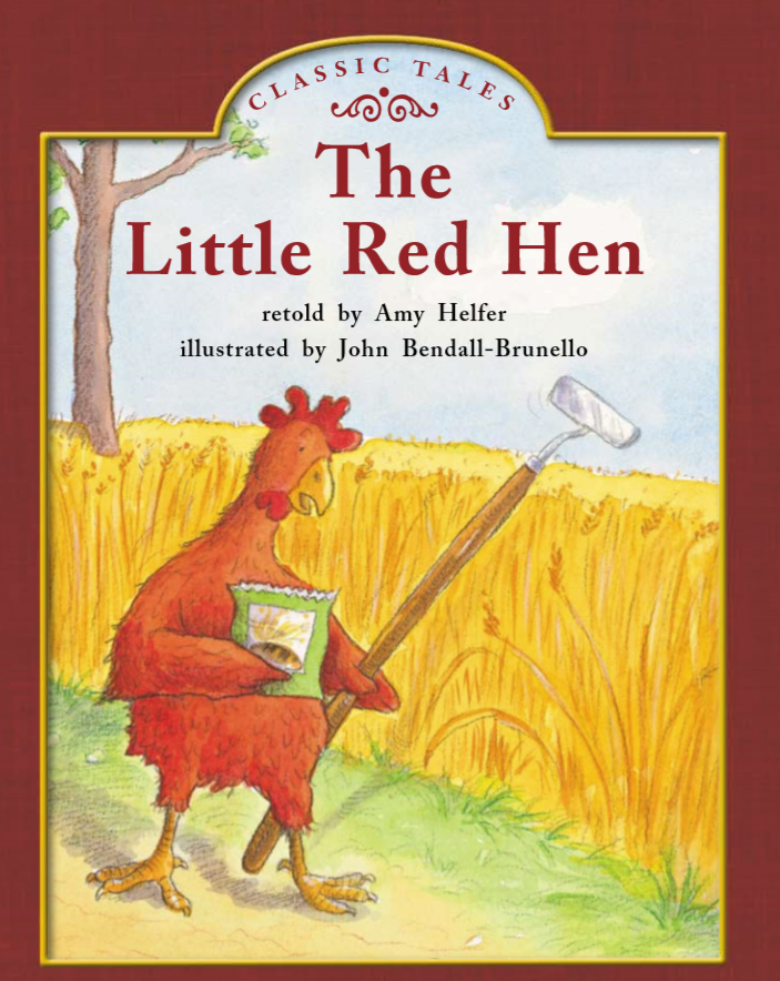 【英文有声绘本】The Little Red Hen 小红母鸡|麦子_新浪新闻