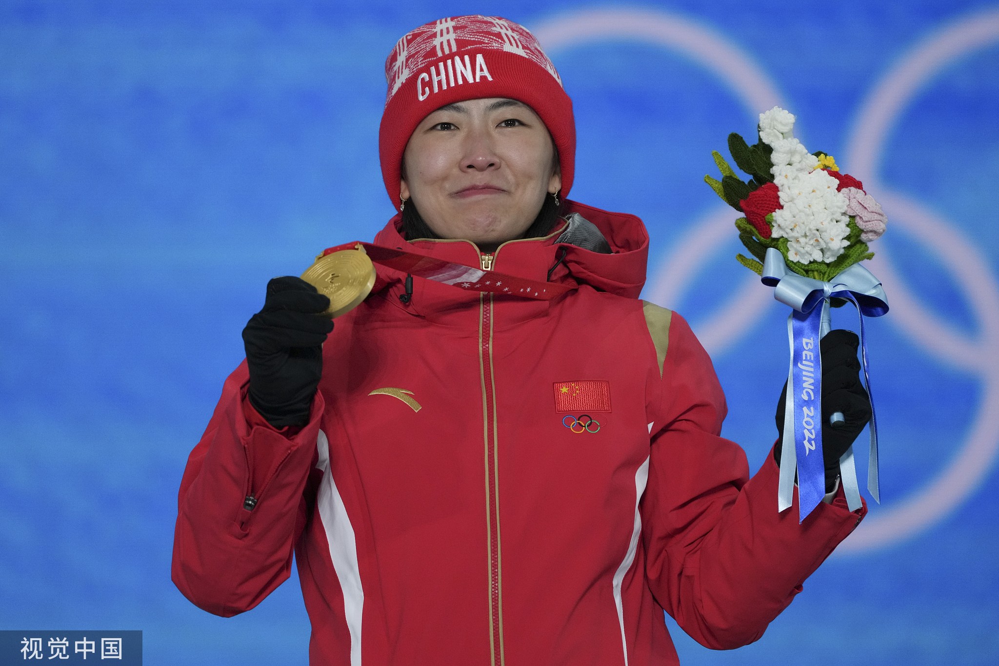 中国冬奥会第三金图片
