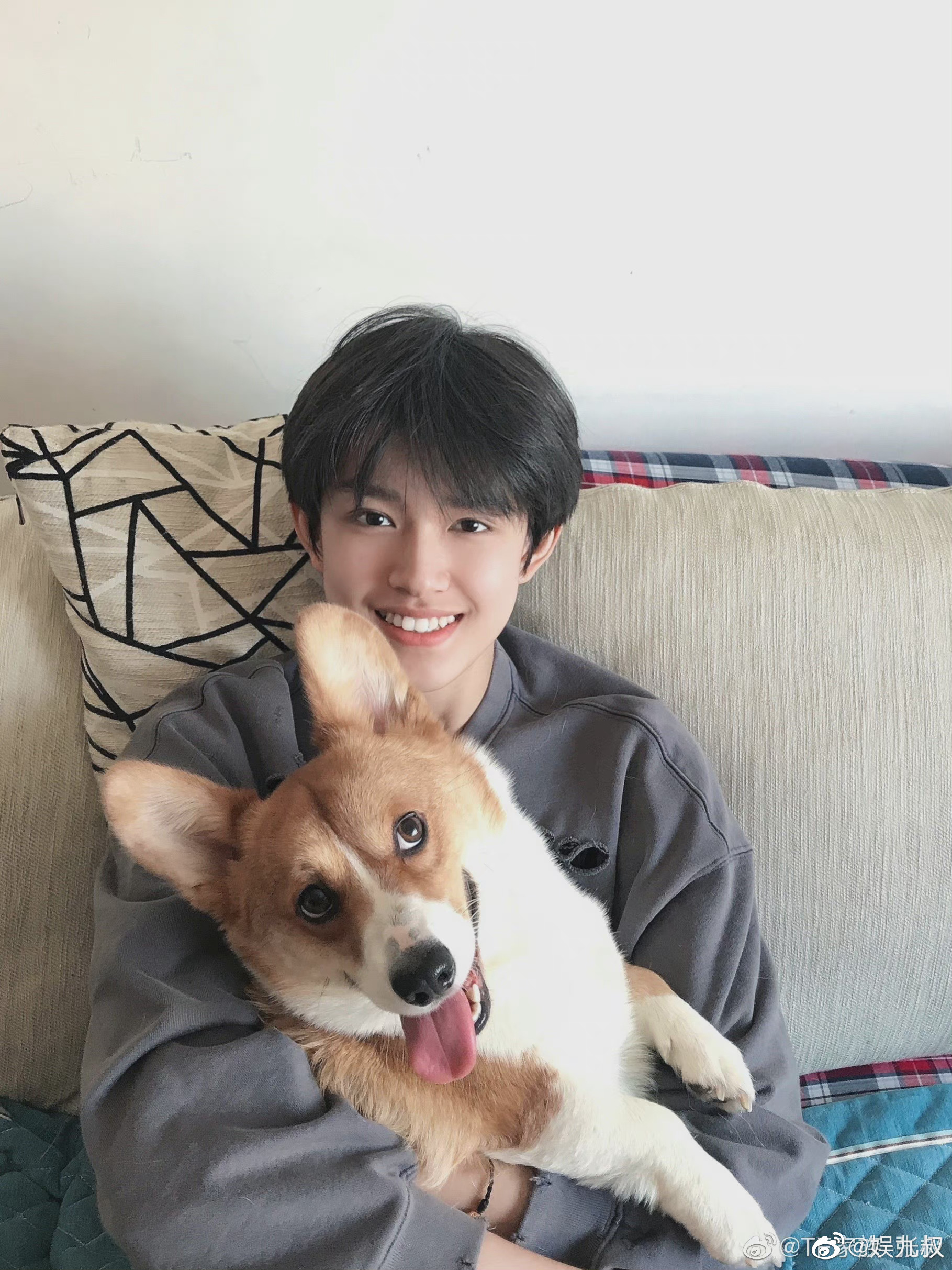 张极今日份营业照🈶 笑容好治愈|张极|笑容|营业_新浪新闻