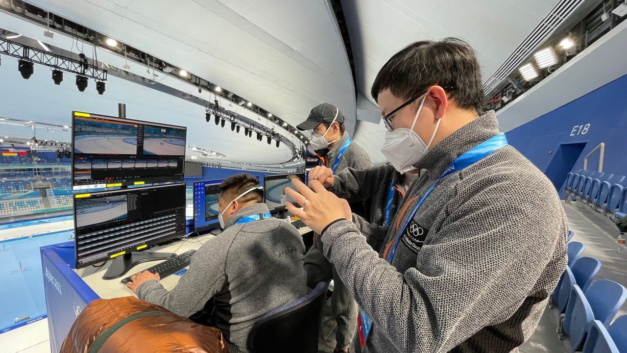 在“速度更快”的北京冬奥赛场上……休闲区蓝鸢梦想 - Www.slyday.coM