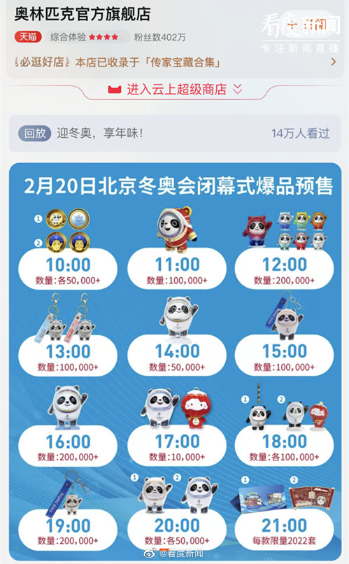 一百万只的冰墩墩你抢到了么休闲区蓝鸢梦想 - Www.slyday.coM