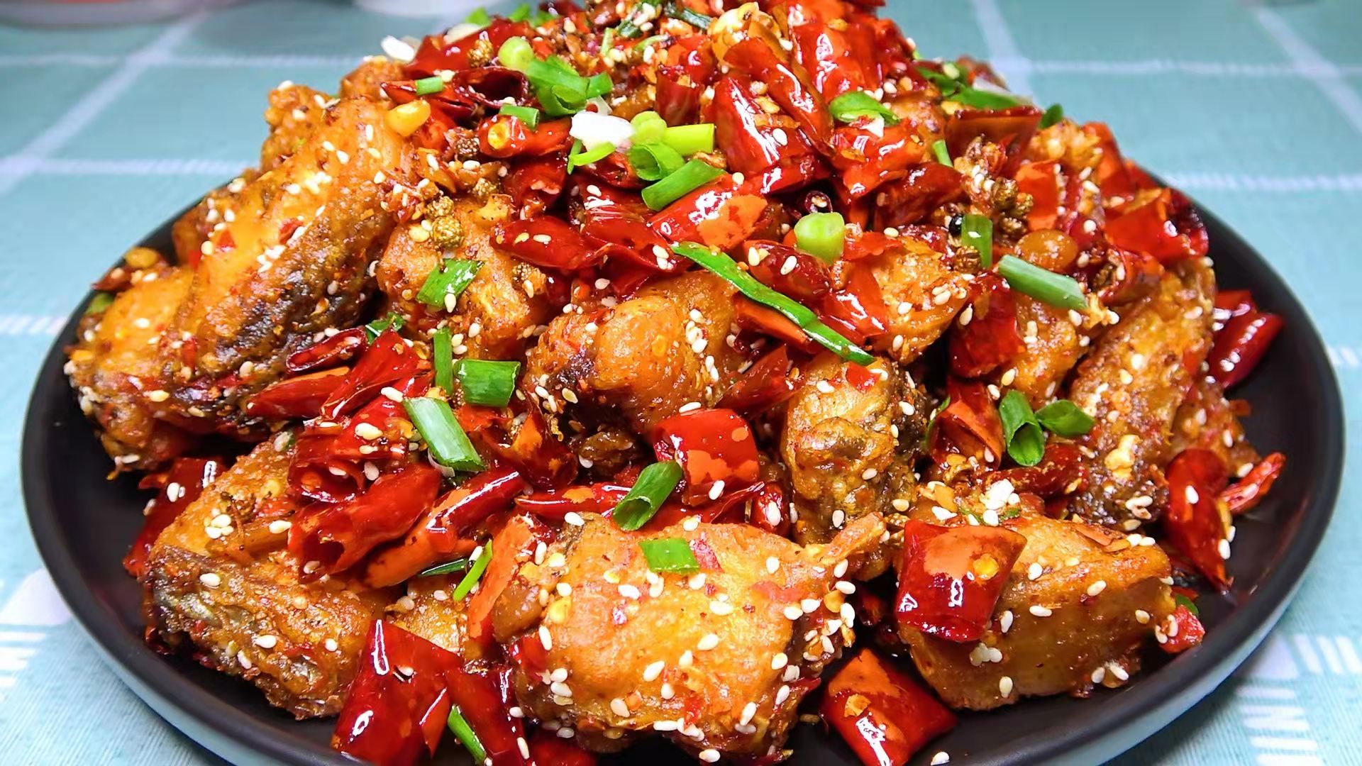 辣子鱼丁麻辣鲜香简单美味