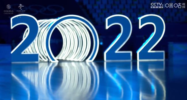 花滑表演滑太美了！冰墩墩登台亮相！休闲区蓝鸢梦想 - Www.slyday.coM