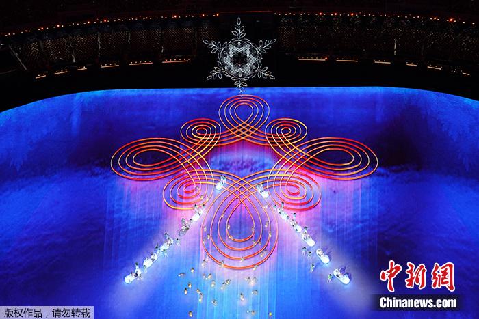 北京冬奥会闭幕式现场