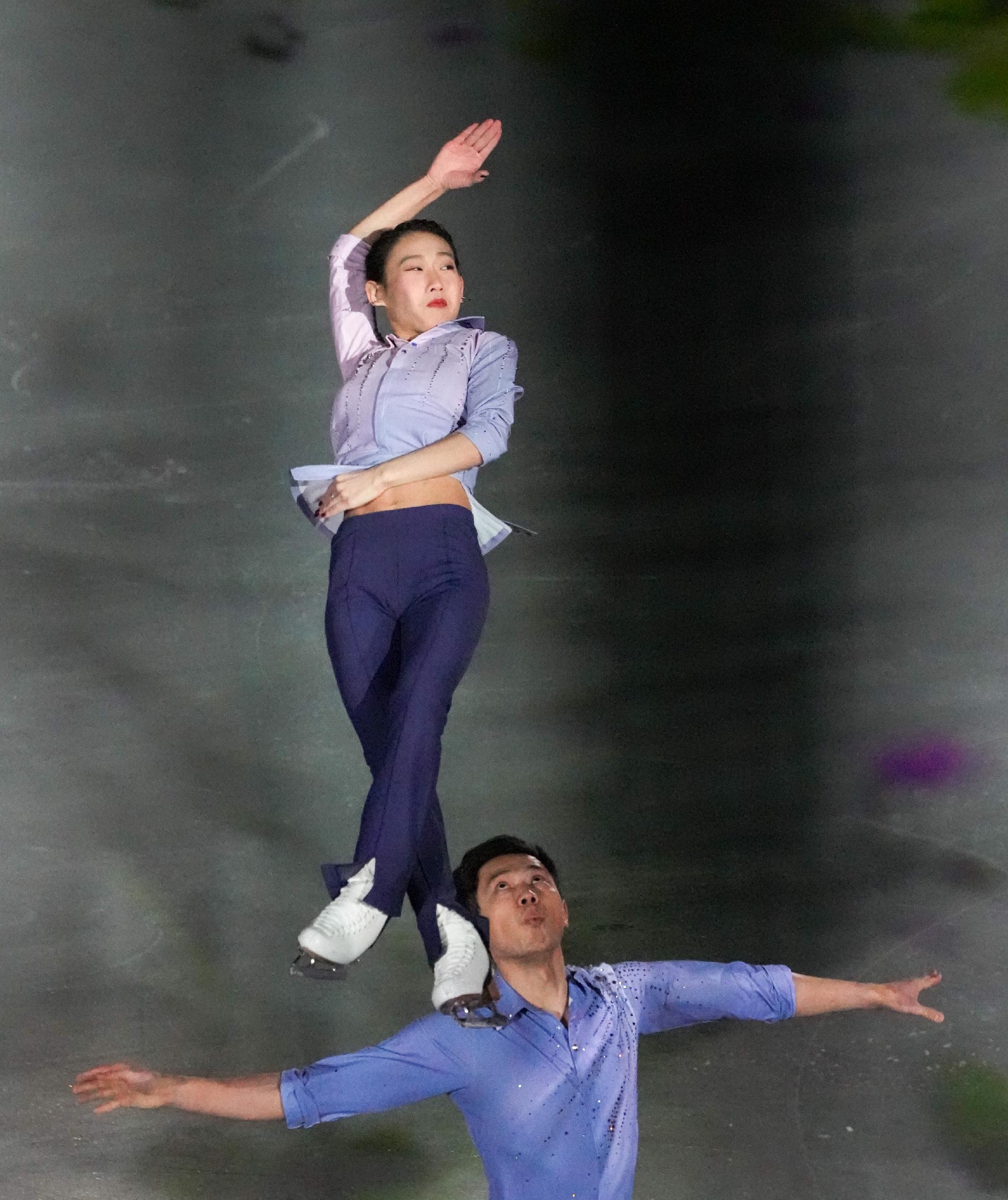 花样滑冰——北京冬奥会举行花样滑冰表演滑|花样滑冰|王毓|中国选手