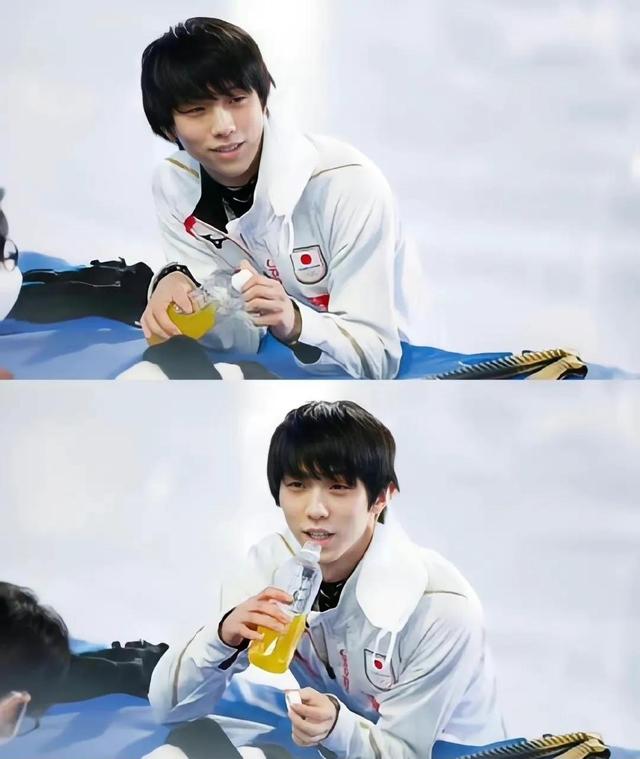 北京冬奥会花滑表演现感人一幕：羽生结弦对冰墩墩耳语，依依不舍休闲区蓝鸢梦想 - Www.slyday.coM