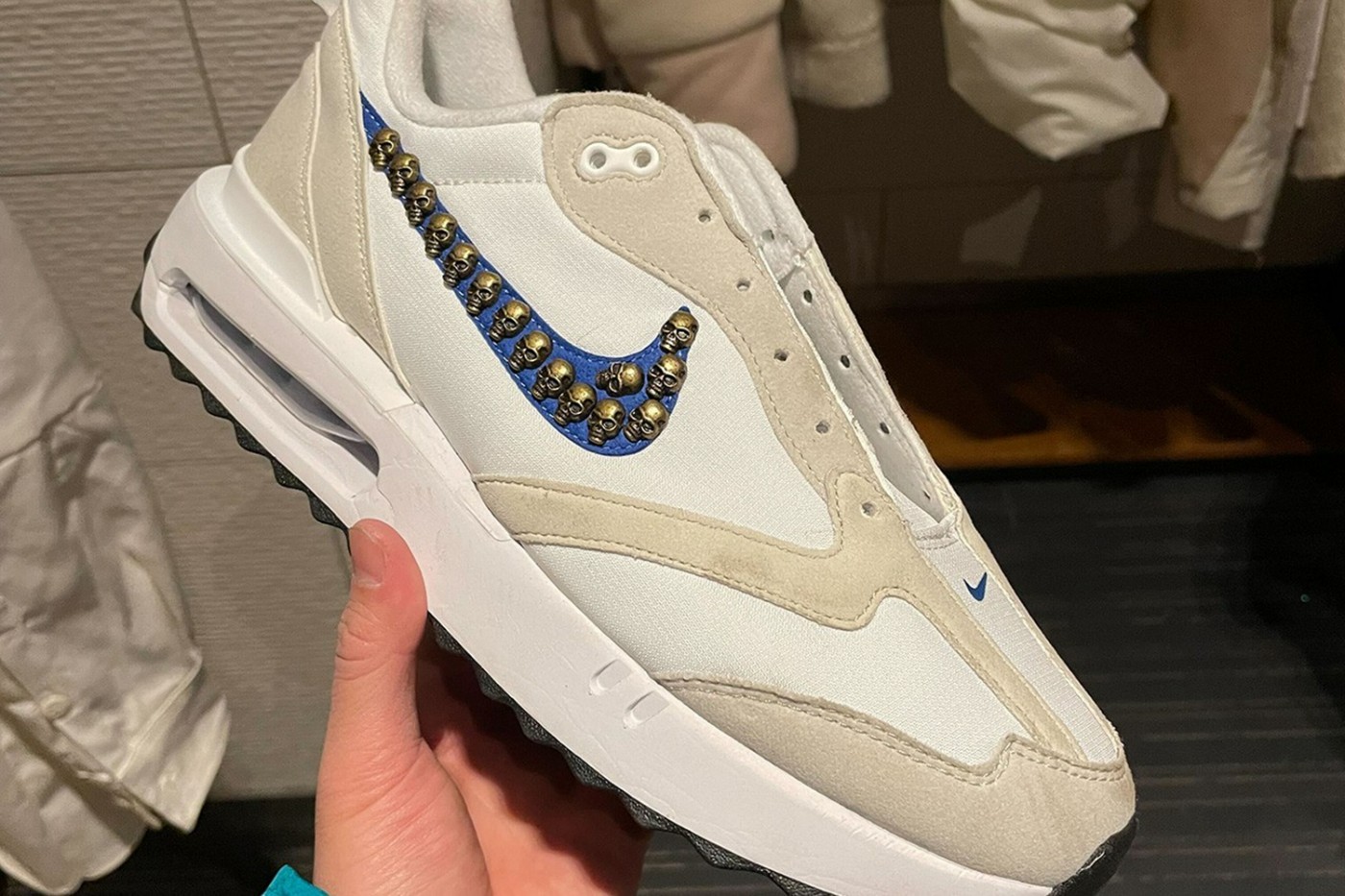 超帅骷髅swoosh太酷了这个nike新联名值得关注