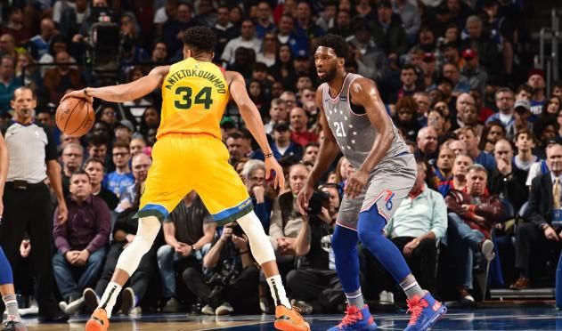 有了后撤步的恩比德与有了急停跳投的字母哥谁更胜一筹