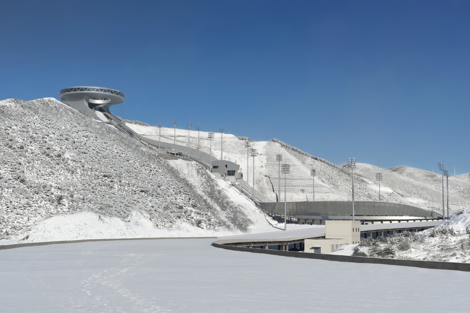 国家跳台滑雪中心thad清华大学建筑设计研究院