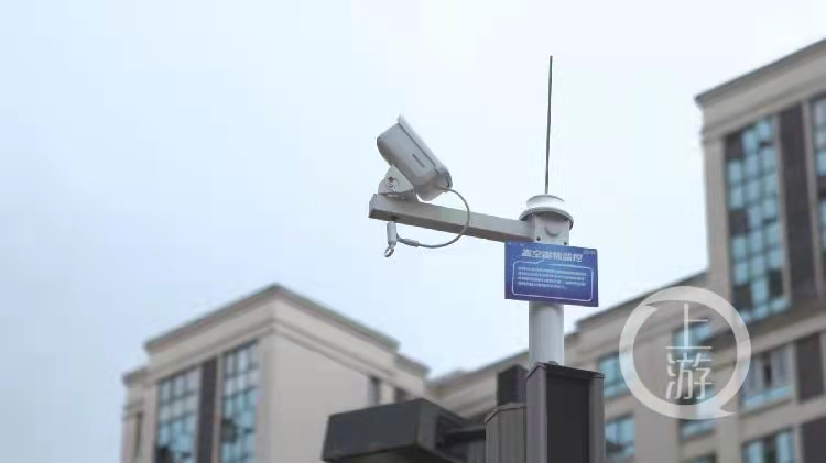 ▲基于5G网络的高空抛物监控设备