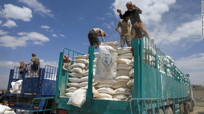 ↑也门和叙利亚等国长期依赖世粮署采购的乌克兰小麦作为援助。