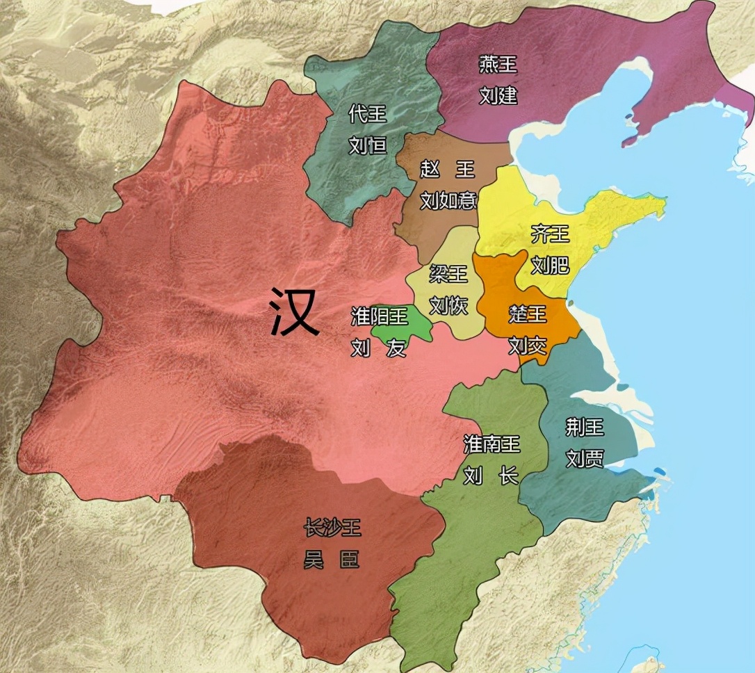 西汉的封国制度是什么西汉初期有多少封国