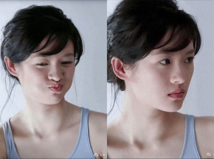 章子怡17岁时旧照曝光穿着吊带青涩可爱不愧被称为玉女