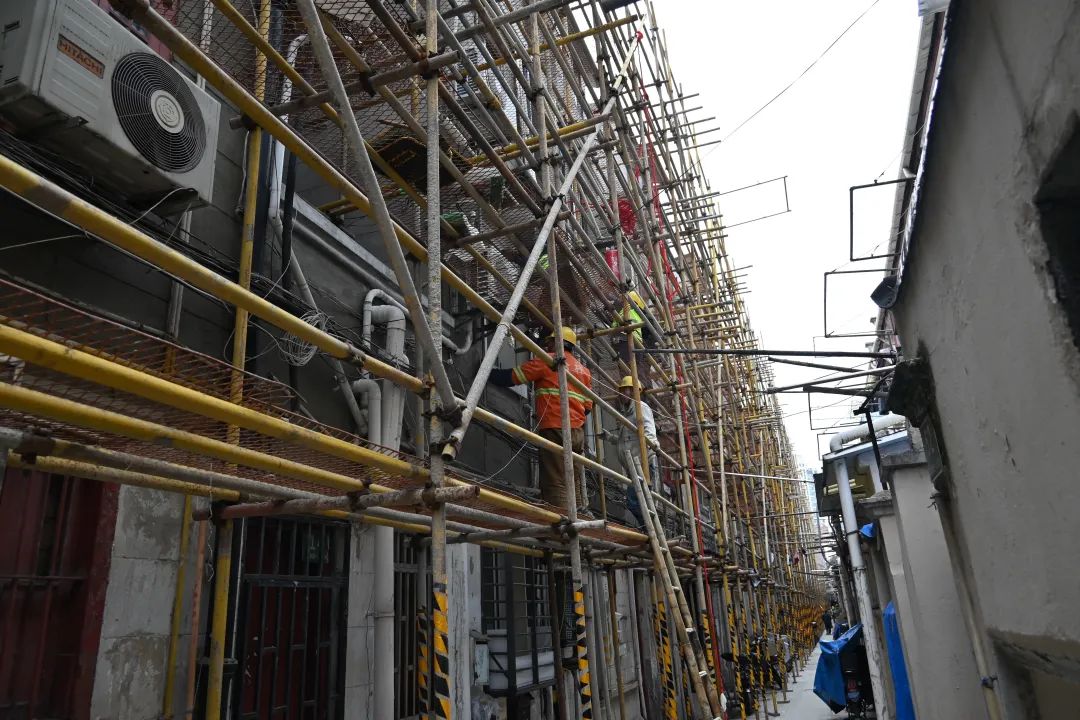 提示97年来最大规模保护性修缮四川北路1953弄永安里要这样变化
