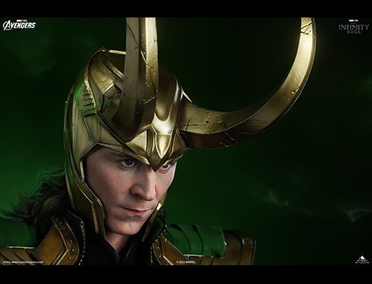 诡计之神洛基半身胸像超级逼真只可惜只有脸