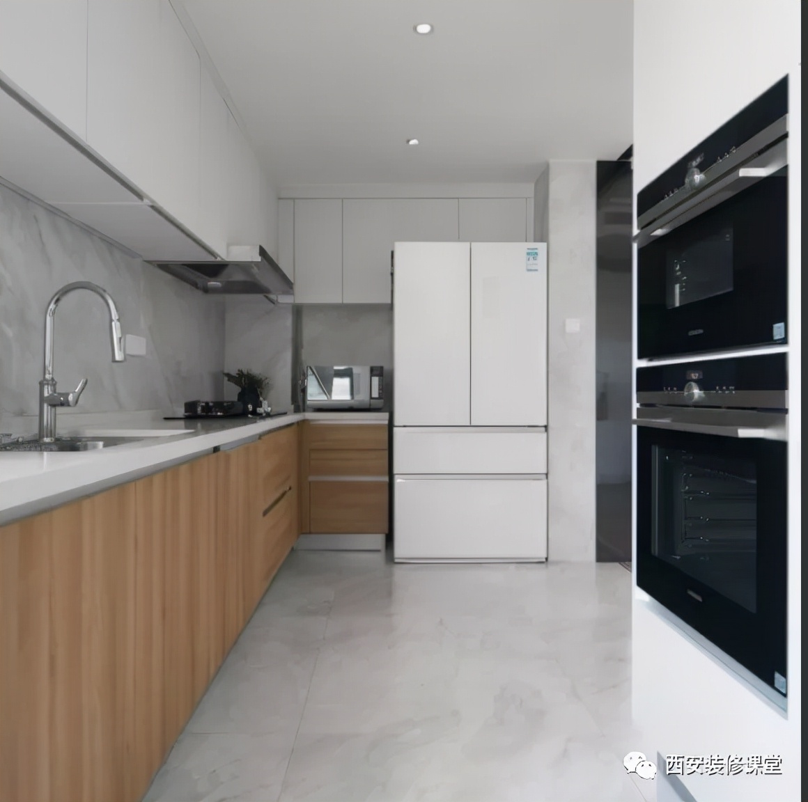 冰箱放厨房最好怎么放是个问题