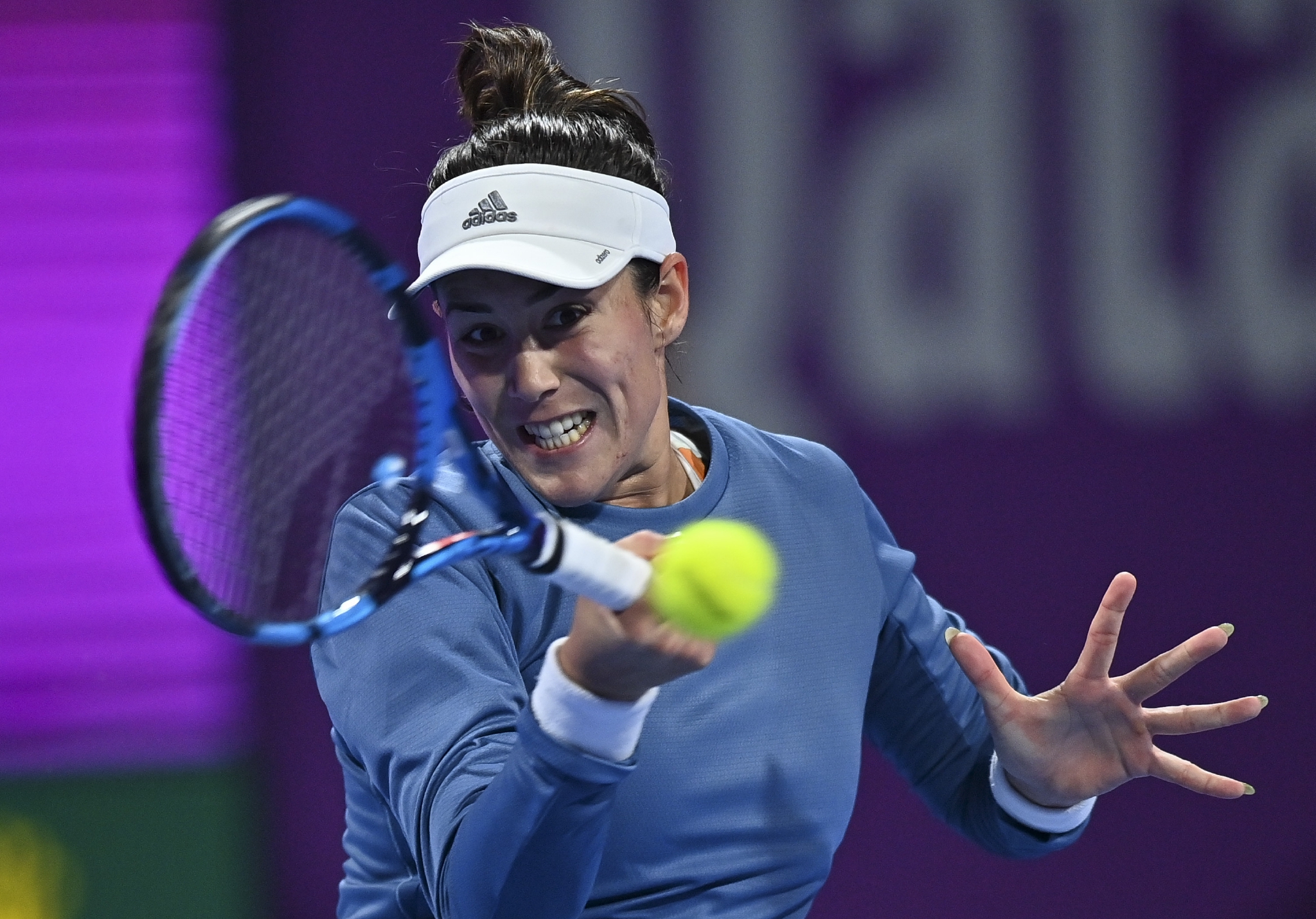 网球卡塔尔公开赛穆古拉扎晋级八强