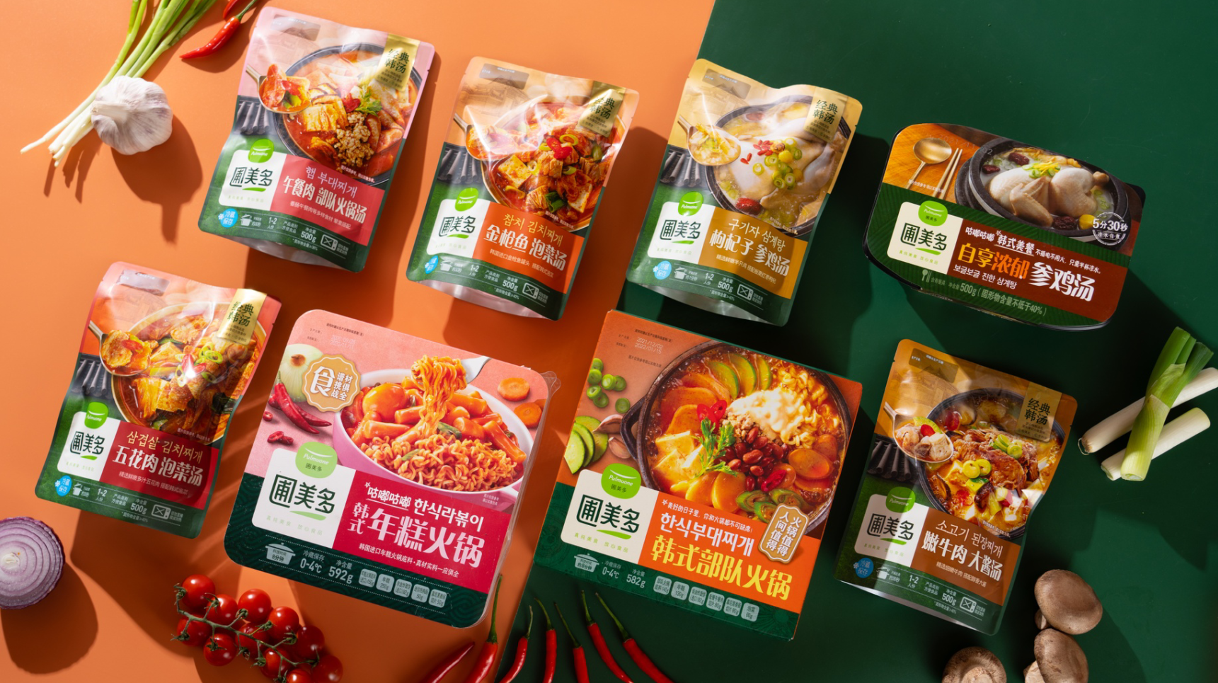 一个人也要好好吃饭圃美多健康的速食食品必须get