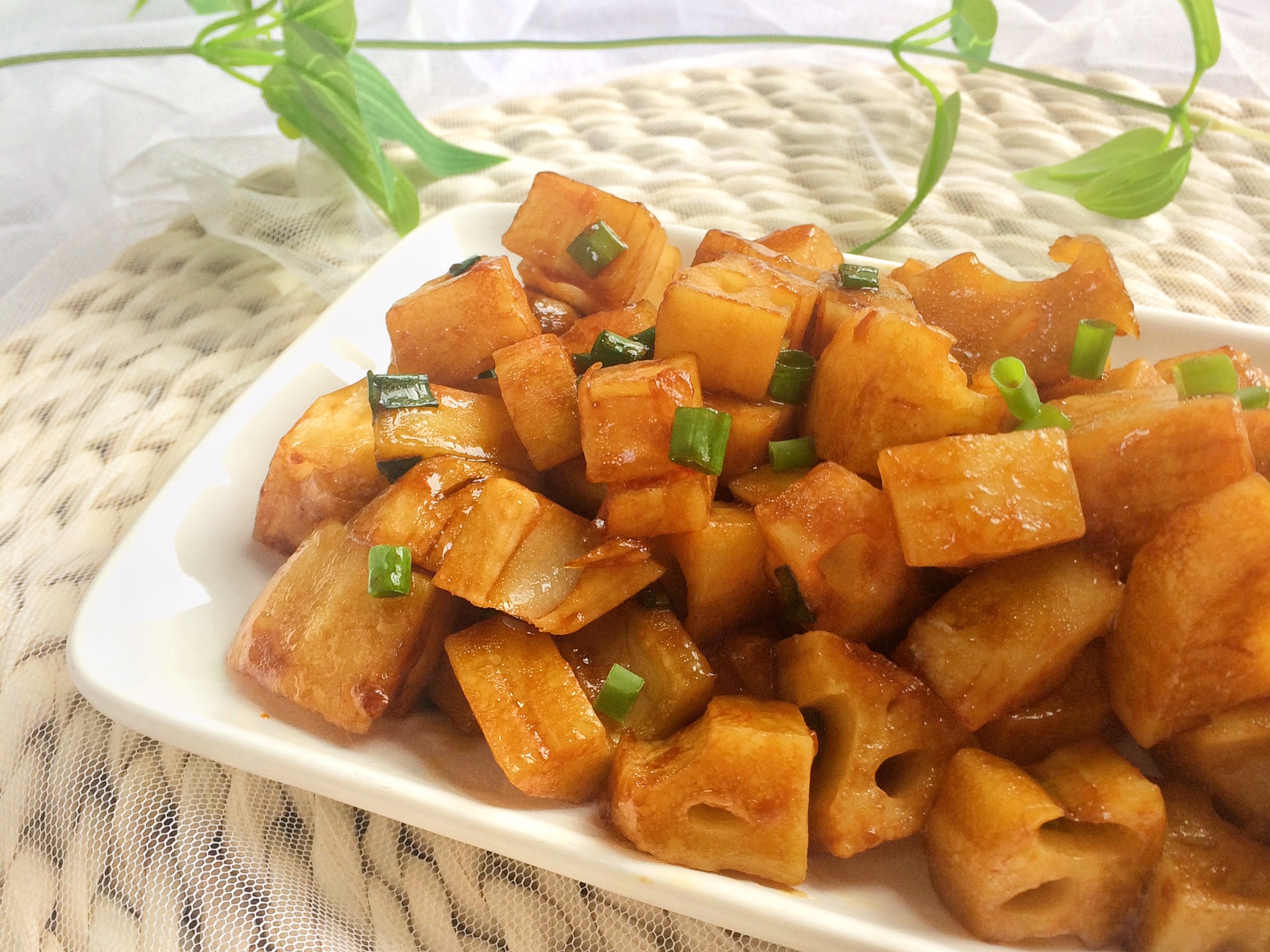 这才是莲藕最好吃的做法,酸甜开胃,2碗米饭都不够吃|莲藕|藕丁|醋汁