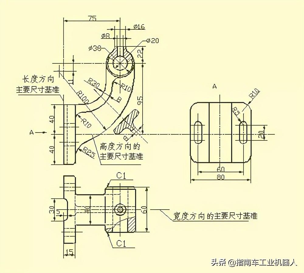 設計乾貨機械設計中的尺寸標註看懂複雜機械圖紙