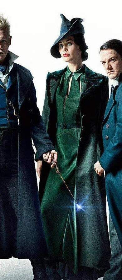 那既然都说到了格林德沃,就不得不提一手他的女助理埃文·罗齐尔了.