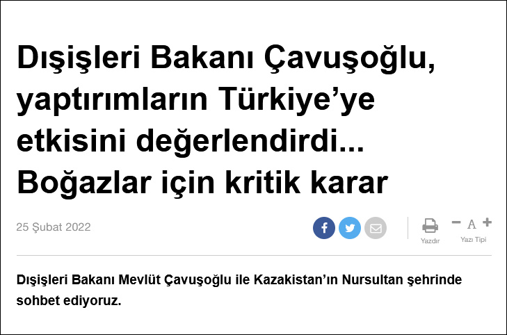 土耳其《自由报》报道截图
